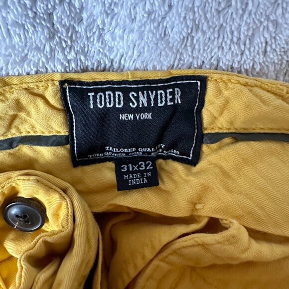 Todd Snyder Tab-front Chinos - Picture 4 of 5